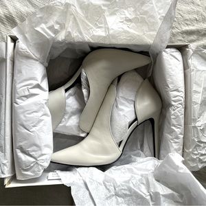 NIB: Steve Madden Dolly White Pump (8.5) 🤍